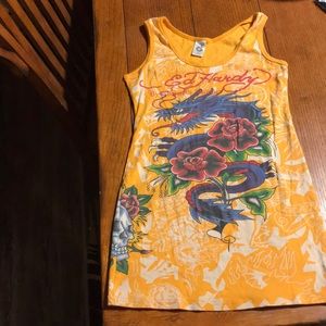 Women’s ed hardy tank top